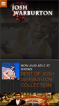 Mobile Screenshot of joshwarburton.com